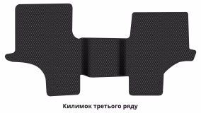 Interior mats for the Honda Stream 2000-2006 I generation EU Minivan 7-seater - Фото 4
