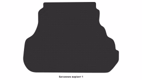 Interior mats for the Honda Civic 1991-1995 V generation EU Sedan - Фото 2