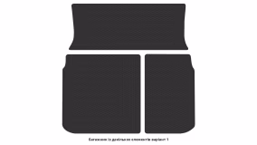 Interior mats for the Honda Odyssey 2017-… V generation US Minivan 7-seater - Фото 3