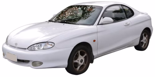 Interior mats for the Hyundai Coupe (RD) 1996-2002 I generation KR Coupe