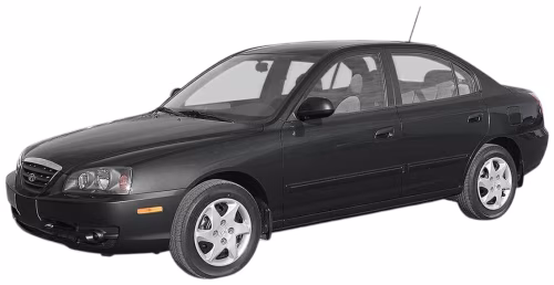 Interior mats for the Hyundai Elantra (XD) 2000-2006 III generation EU Sedan