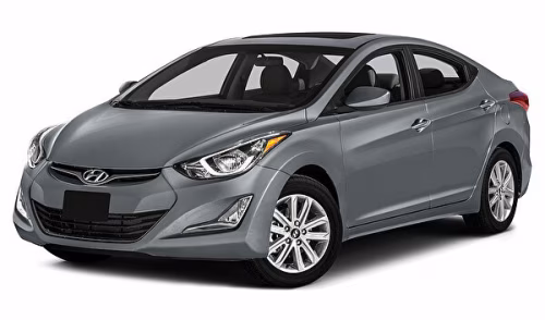 Interior mats for the Hyundai Elantra (AD) 2015-2020 VI generation US Sedan