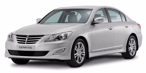 Interior mats for the Hyundai Genesis (DH) 2013-2020 II generation EU Sedan AWD