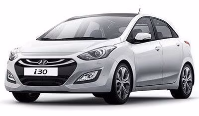 Interior mats for the Hyundai i30 (GD) 2012-2016 II generation EU Hatchback 5-door