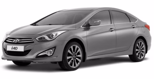 Interior mats for the Hyundai i40 2011-… I generation EU Sedan