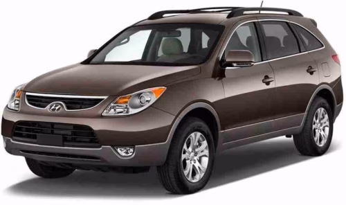 Interior mats for the Hyundai ix55 2007-2012 I generation Crossover 7-seater