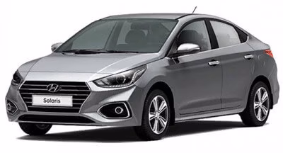 Interior mats for the Hyundai Solaris 2017-… II generation RU Sedan