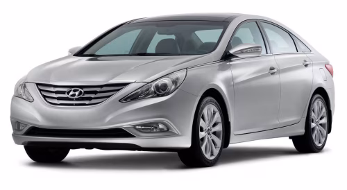 Interior mats for the Hyundai Sonata (YF) 2009-2014 VI generation Sedan