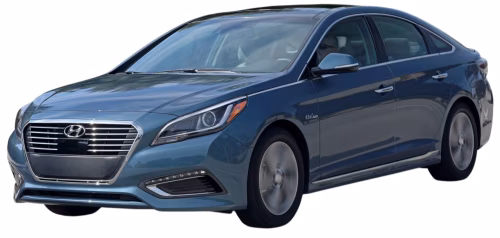 Interior mats for the Hyundai Sonata (LF) 2014-2019 VII generation US Sedan Hybrid