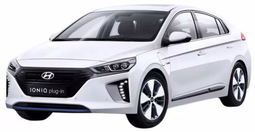 Interior mats for the Hyundai Ioniq 2016-2022 I generation EU Hatchback Plug in Hybrid