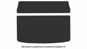 Interior mats for the Hyundai Kona 2019-2023 I generation Crossover restyling - Фото 2