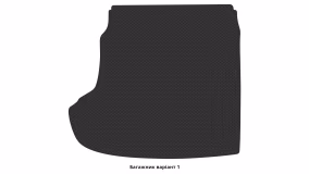 Interior mats for the Hyundai Sonata (LF) 2014-2019 VII generation US Sedan Hybrid - Фото 3