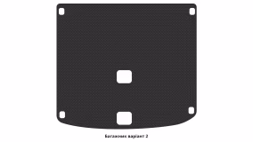 Interior mats for the Hyundai Santa Fe (CM) 2006-2012 II generation US Crossover pre-restyling 5-seater - Фото 4