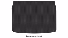 Interior mats for the Hyundai Kona EV 2017-2023 I generation Crossover Electro - Фото 3