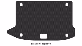Interior mats for the Hyundai Kona EV 2017-2023 I generation Crossover Electro - Фото 4