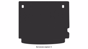 Interior mats for the Hyundai Santa Fe (CM) 2006-2010 II generation EU Crossover pre-restyling 7-seater - Фото 4