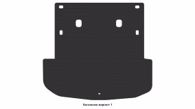 Interior mats for the Hyundai Palisade 2018-2025 I generation EU Crossover 8-seater - Фото 4