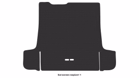 Interior mats for the Hyundai Galloper 1997-2003 II generation EU Crossover - Фото 2