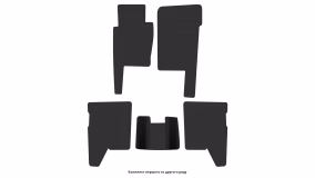 Interior mats for the Hyundai Galloper 1997-2003 II generation EU Crossover - Фото 3