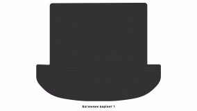 Interior mats for the Hyundai Santa Fe (TM) 2018-2020 IV generation EU Crossover pre-restyling 7-seater - Фото 3