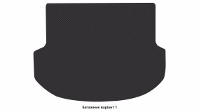 Interior mats for the Hyundai Santa Fe Sport (DM) 2012-2018 III generation US Crossover - Фото 2