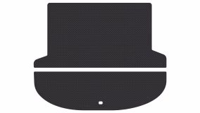 Interior mats for the Hyundai Santa Fe (TM) 2018-2020 IV generation EU Crossover pre-restyling 5-seater - Фото 5