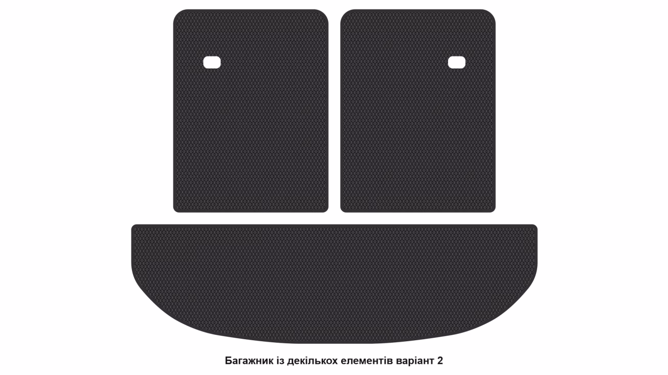 Interior mats for the Hyundai Santa Fe (TM) 2020-2023 IV generation EU Crossover restyling 7-seater - Фото 5