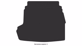 Interior mats for the Hyundai Sonata (YF) 2009-2014 VI generation Sedan - Фото 2
