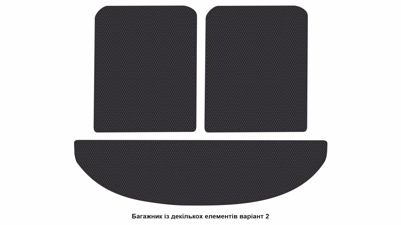 Interior mats for the Hyundai Santa Fe (DM) 2012-2018 III generation KR Crossover 7-seater - Фото 5