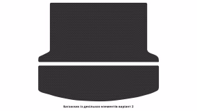 Interior mats for the Hyundai Santa Fe (MX5) 2023-… V generation EU Crossover - Фото 3