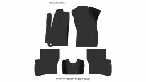 Interior mats for the Hyundai Atos Prime 1997-2014 I generation EU Hatchback - Фото 2