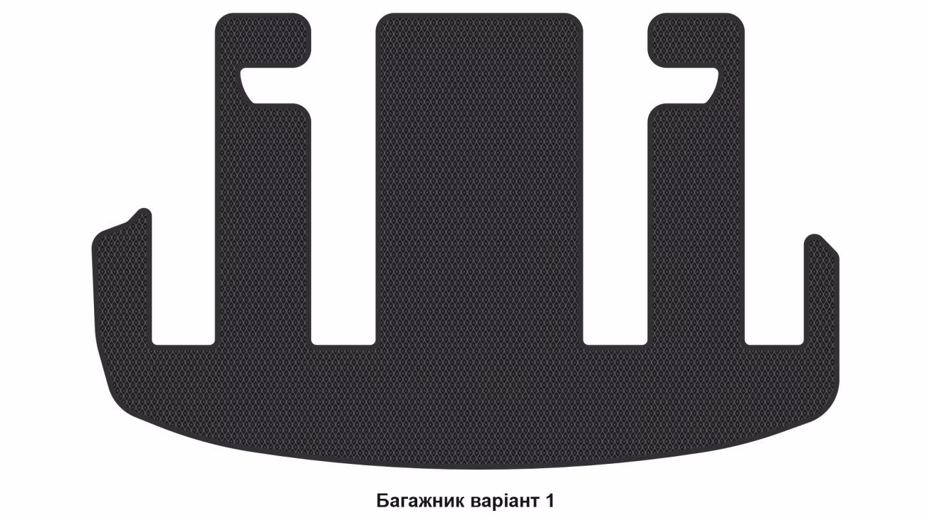 Interior mats for the Hyundai Staria Lounge 2021-… I generation EU VAN 9-seater - Фото 4