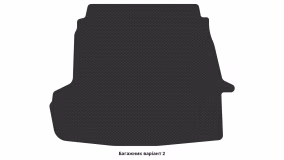 Interior mats for the Hyundai Sonata (YF) 2009-2014 VI generation Sedan - Фото 3