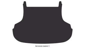 Interior mats for the Hyundai Sonata (EF) 2001-2004 IV generation EU Sedan restyling - Фото 2