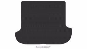 Interior mats for the Hyundai Terracan 2001-2007 I generation EU Crossover - Фото 2