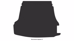 Interior mats for the Hyundai Sonata (NF) 2004-2010 V generation EU Sedan - Фото 2