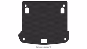Interior mats for the Hyundai Veracruz 2007-2012 I generation Crossover 7-seater - Фото 3
