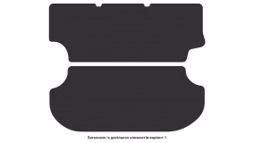 Interior mats for the Hyundai H-1 (A1) 1997-2007 I generation EU Minivan 8-seater - Фото 2