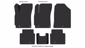 Interior mats for the Hyundai Elantra (AD) 2015-2020 VI generation US Sedan - Фото 3
