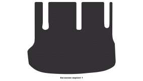 Interior mats for the Hyundai H-1/Grand Starex 2008-2020 II generation EU Minivan 8-seater - Фото 2