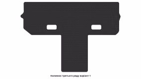 Interior mats for the Hyundai H-1/Grand Starex 2008-2020 II generation EU Minivan 8-seater - Фото 4