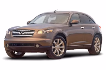 Interior mats for the Infiniti FX35 (S50) 2003-2008 I generation EU Crossover