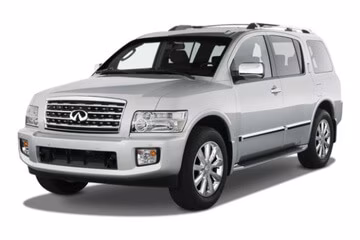 Interior mats for the Infiniti QX56 (JA60) 2004-2010 II generation Crossover 7-seater