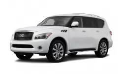 Коврики в салон Infiniti QX56 (Z62) 2010 - 2013 III поколение EU Crossover 7-ми местная 