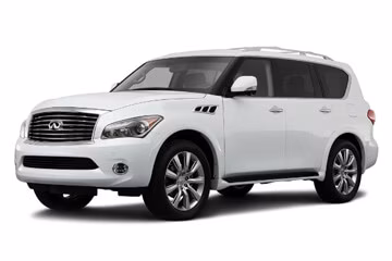 Interior mats for the Infiniti QX56 (Z62) 2010-2014 III generation EU Crossover 7-seater