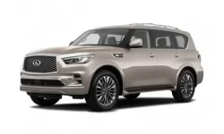 Коврики в салон Infiniti QX80 2018 - 2024 I поколение Japan Crossover рест 7-ми местная 