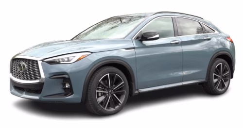 Interior mats for the Infiniti QX55 2021-… II generation Crossover