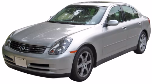 Interior mats for the Infiniti G35 2006-2010 IV generation EU Sedan