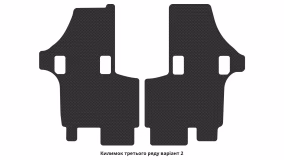 Interior mats for the Infiniti QX56 (JA60) 2004-2010 II generation Crossover 7-seater - Фото 4
