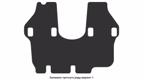 Interior mats for the Infiniti QX56 (JA60) 2004-2010 II generation Crossover 7-seater - Фото 5